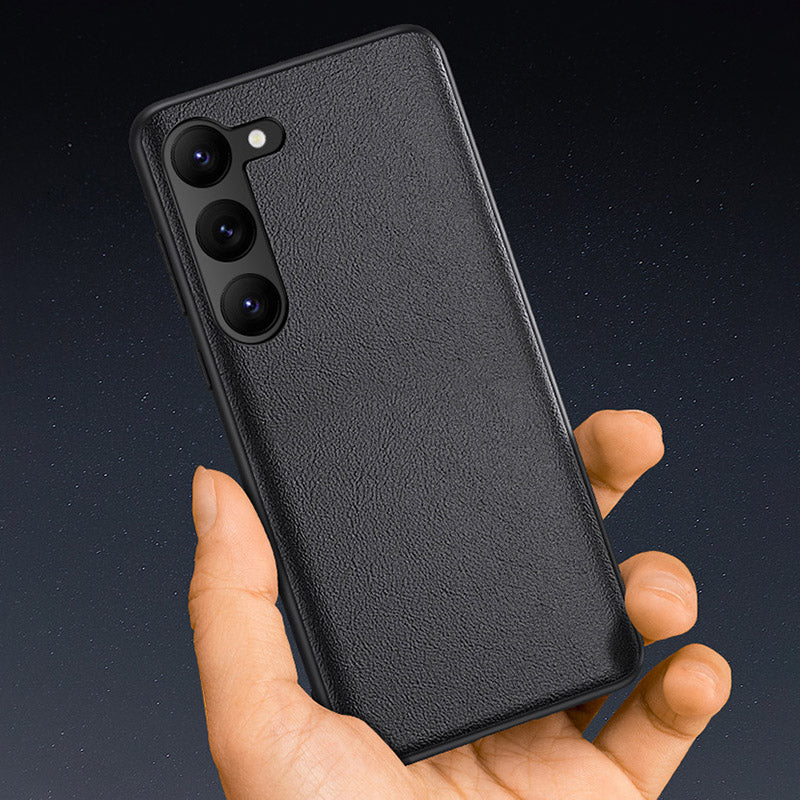 For Samsung Galaxy S23 Shockproof PU Leather TPU PC Cell Phone Cover Anti-Fingerprint Phone Case For Samsung Galaxy S23 Shockproof PU Leather TPU PC Cell Phone Cover Anti-Fingerprint Phone Case